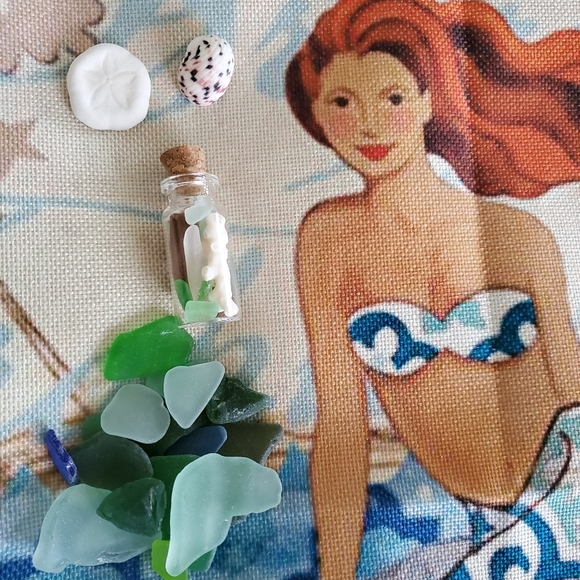 Hand Crafted Other - Mermaid Treasure Bottles
